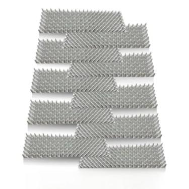 Imagem de Espícula Branca Espanta Pombos Gatos Espinhos Muro (10)