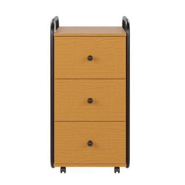 Imagem de Gaveteiro Versátil Compacto Resistente Com Rodízios Gavetas Para Organ