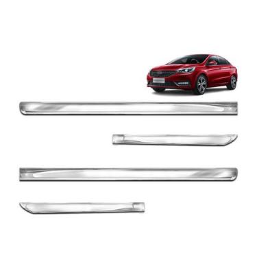 Imagem de Friso Lateral Arrizo 5 2019 2020 2021 2022 Kit XTreme Cromado Espelhad