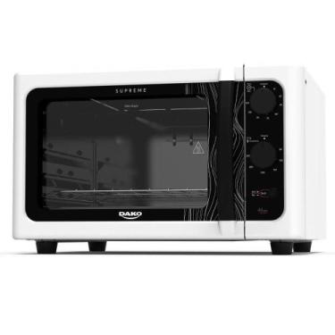 Imagem de Forno de Bancada Elétrico Supreme Branco 44L Dako 127v, Branco, 110V