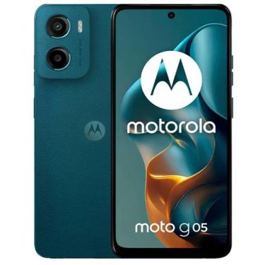 Imagem de Smartphone motorola moto g05 xt2523 3 dual sim de 256gb 4gb ram de 6.6