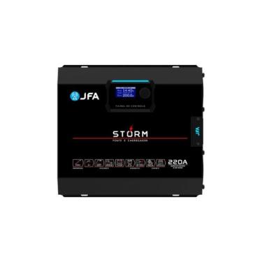 Imagem de Fonte Carregador Jfa 220a Storm 12v Bivolt Com Medidor Cca