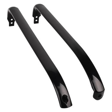 Imagem de WR12X22183 Conjunto de 2 puxadores de porta de geladeira pretos - Compatível com GE Refrigerator - Substitui AP5948588 PS9494525 GTH18GBDCRWW 3290412 WR12X11009