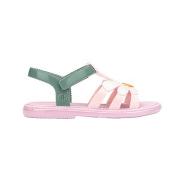 Imagem de mini melissa Sandália feminina Hip Bloomy (criança pequena), rosa, 15