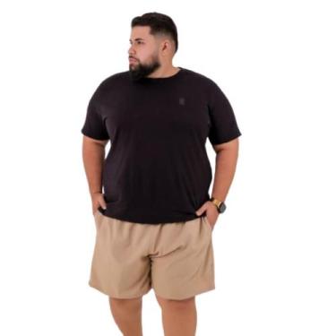 Imagem de Short Tactel Masculino Plus Size Elastano Bermuda G1 ao G4 - karha Jea