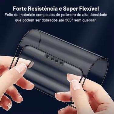 Imagem de Capa Carteira Para Galaxy A35 Capinha Flip Case + Película Cerâmica Premium