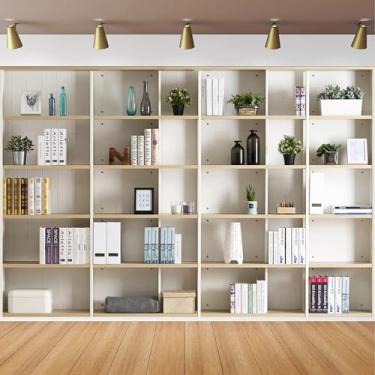 Imagem de CapiSco Pano de fundo branco para estante de livros 1,8 x 1,5 m, interior de quarto, prateleira branca, fundo de escritório, fundo vazio, decoração de escritório, zoom, reuniões, vídeo ao vivo, fotos