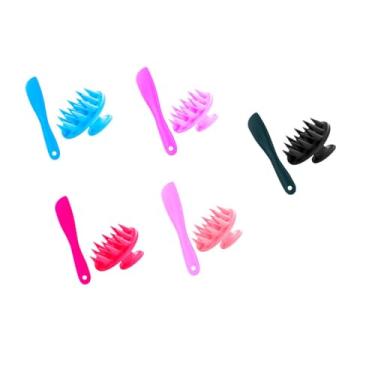 Imagem de Kit Massageador Lavatório de Silicone e Espátula (ALEATORIO)