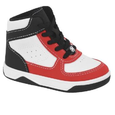 Imagem de Tenis Molekinho Ref 2623.112.13958 Branco/preto/vermelho 020