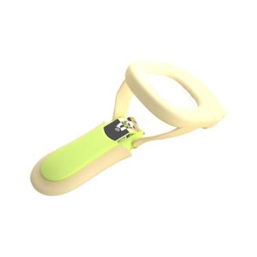 Imagem de Rrlihjgu Cortador de Unhas para Bebé, Cortador Elétrico com Luz LED e Lente de Ampliação 25X, Tesoura Automática Segura para Cuidados Familiares e Uso Noturno de Crianças em