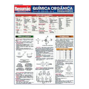 Imagem de Resumão Ciências Exatas - Química Orgânica Fundamentos Sortido - RESUM
