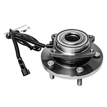 Imagem de AUQDD Conjunto de rolamento e cubo de roda dianteira 515136 compatível com Ch-rysler Town and Country, Do-dge Grand Caravan, V-W Routan [5 Lug W/ABS, (513273)]