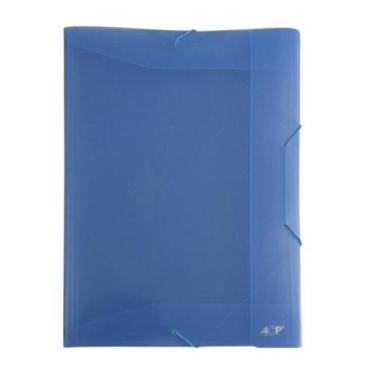 Imagem de Pasta com elástico Acp quality ofício azul