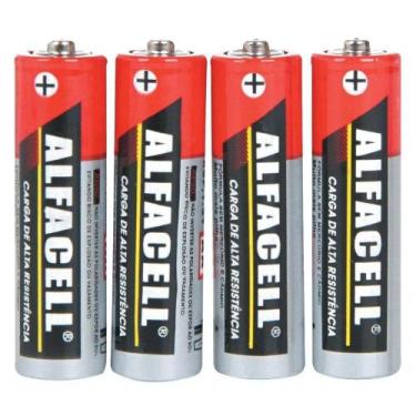 Imagem de Pilha AA Alfacell 4 peças