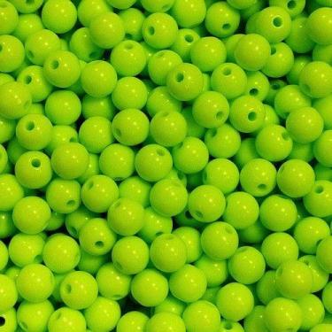 Imagem de BOLINHA DE RESINA Nº 06 (20 G) - LADEIRA BIJUTERIAS, Verde limão