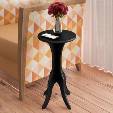 Imagem de Mesa de Canto Kin Preto - Artely - Artely Móveis, Preto, 1,4kg