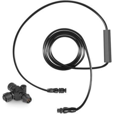 Imagem de Kit de gateway GPS Pinpoint da série Xi 8M0092085 para motores de pesca MotorGuide Xi3/Xi5 – Integração GPS Sonar com T-Connector, preto