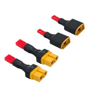 Imagem de LINSYRC 2 pares JST para XT30 / XT60 adaptador RC macho conector fêmea para avião carro helicóptero carregador (JST para XT60)