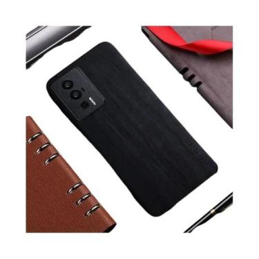 Imagem de Capa De Couro Com Padrão De Madeira De Bambu Para Xiaomi Poco F5 M3 M4