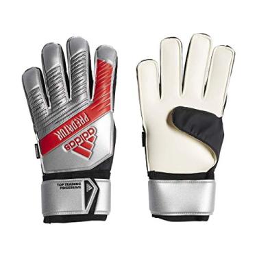 Imagem de Luvas de futebol Adidas unissex Predator Top Training Fingersave
