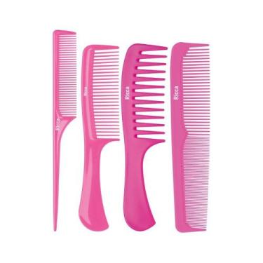 Imagem de Pentes Ricca Basic Pack 4