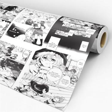 Imagem de Papel de Parede Vinílico Autocolante Anime Moshuku Tensei 3x50cm – Adesivo Decorativo Durável e Lavável para Quartos e Salas
