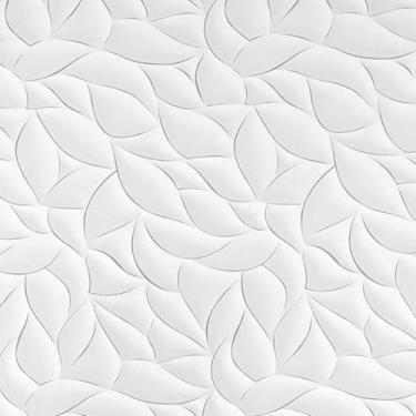 Imagem de Papel de Parede Adesivo Sala Quarto Ripas Madeira Clara Lisa Autocolante 5m x 45cm(Porcelanosa)