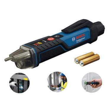 Imagem de Detector De Tensão Bosch Gvd 1000-17 Bosch Com Lanterna Ip67 Azul