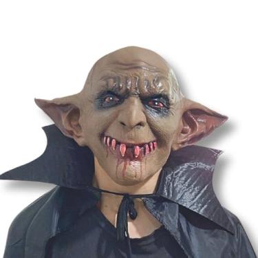 Imagem de Máscara de Gremlin Realista em Látex – Fantasia Assustadora para Halloween, Festas e Cosplay – Tamanho Único Adulto
