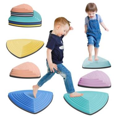 Imagem de Balance Stepping Stones HHH HIKECUCAN para crianças de 2 anos ou mais