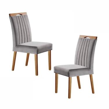 Imagem de Cadeiras Mesa de Jantar Modernas - Velvet - Requinte Salas