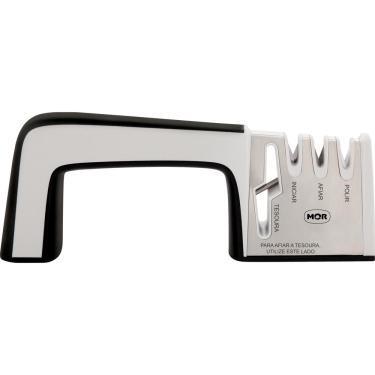 Imagem de Afiador Amolador De Facas E Tesouras 23cmx8,5cm Mor