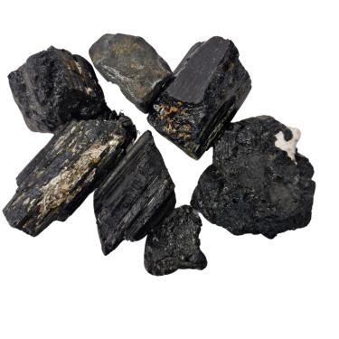 Imagem de Pedra Natural Turmalina Negra Bruta 500 gramas
