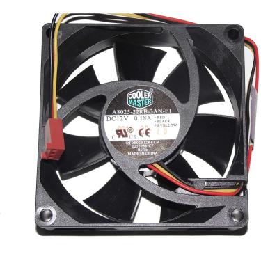 Imagem de Cooler Para Gabinete 80X80X25Mm Rolamento Rifle Bearing