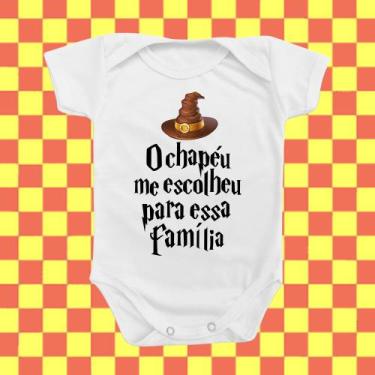 Imagem de Roupinha Body de Bebê Filme Harry Potter Temático Divertido Menina Men