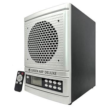 Imagem de Green Air Deluxe 3 placas HEPA e filtro de combate a odores purificador de ar gerador de ozônio