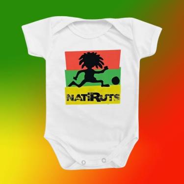 Imagem de Roupinha Body de Bebê Frase Música Natiruts Menino Menina Presente Mim