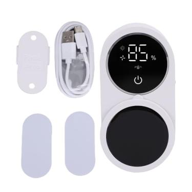 Imagem de GLOGLOW Limpador de Escova de Dentes para Montagem Em Parede, Tampa de Detecção Automática Com Luz de Limpeza e Tampa de Sensor de Movimento, para Escovas de Dente Manuais Elétricas de (WHITE)