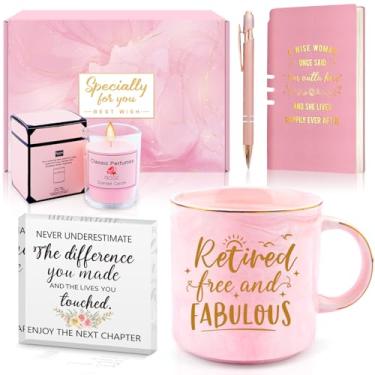 Imagem de Presente de aposentadoria para mulher 2025/2026, presentes felizes aposentados para mulheres, presente de aposentadoria engraçado para mulheres, mãe, esposa, avó, colega de trabalho, chefes