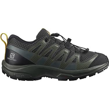 Imagem de Salomon XA PRO V8 J Trail Running, Black/Urban Chic/Sulphur, 1.5 US Unisex Big Kid