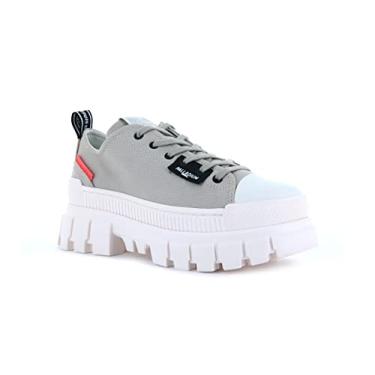 Imagem de PALLADIUM Women's Revolt Lo TX Fashion Sneaker, String, 7.5 M