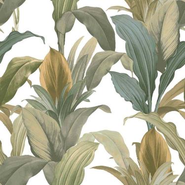 Imagem de Papel De Parede Botany House Garden Verde 15513