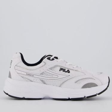 Imagem de Tênis Fila Runner 2k Branco e Preto, 42