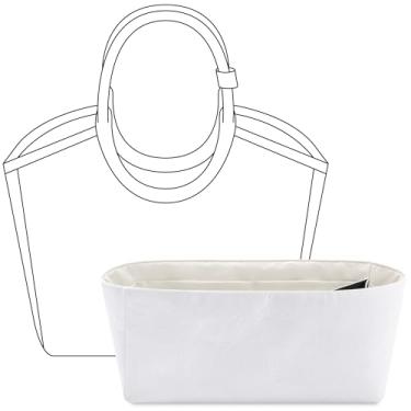 Imagem de FANJI Project Bolsa organizadora para bolsa MiuMiu Ivy, ajuste personalizado dentro da bolsa Craie, leve, resistente à água, com acessórios para porta-copos