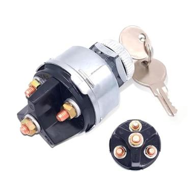 Imagem de Dogary 1 interruptor de chave de ignição de partida, interruptor de modificação de ignição de carro, universal para carro, empilhadeira, caminhão, trator, acessórios de partida de ignição automotiva