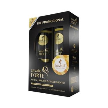 Imagem de Kit Haskell Cavalo Forte Shampoo + Condicionador 500ml