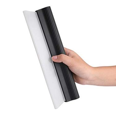 Imagem de Generic Rodo de Lâmina de água de Silicone para Carro, Ferramenta de Remoção de Manchas de água de Secagem Rápida, Alça de Plástico Antiderrapante para Montagem Universal