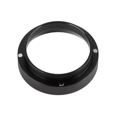 Imagem de CUOFYUNL Funil Dosador de Café de Alumínio Substituição do Anel Dosador de Café para Portafiltros de 58mm (Preta)