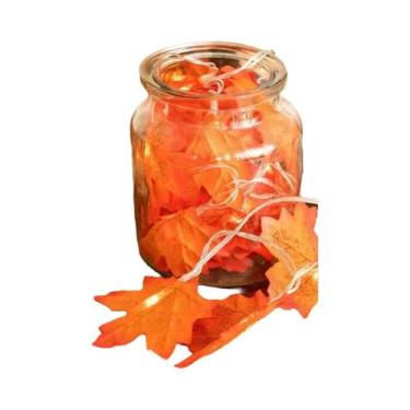 Imagem de Luzes De Cordão Em Forma De Folha De Bordo 10/20/40 LED USB Com Caixa 