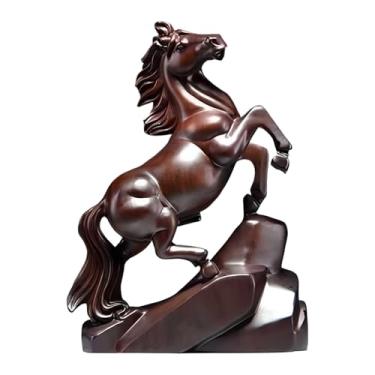 Imagem de Estatuetas de Cavalo para Decoração para Casa - Coleção De Esculturas Em Talhada À Mão,Significado De Sucesso Decoração Equina Para Casa - Para Escritório Sala De Estar Mesa Ano Novo Chinês Natal